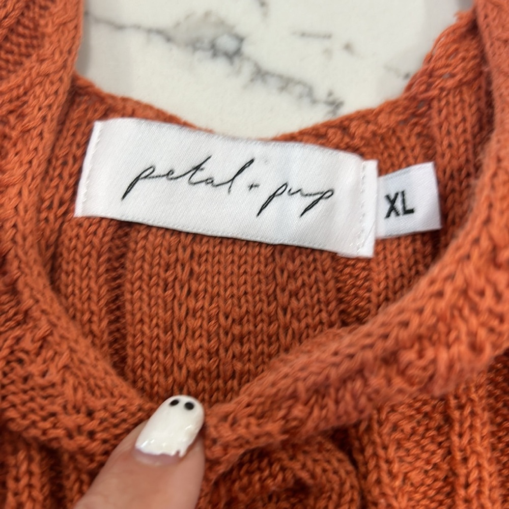 Petal & Pup Terracotta Midi Dress - Picture 9 of 14